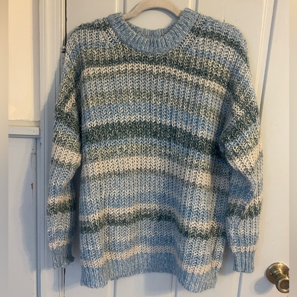 American Eagle Outfitters Oversized Striped Sweater